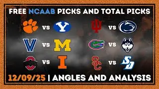 NCAAB Picks Today 12/09/25 | NCAAB Picks & Analysis Today 12/09/25