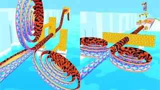 Spiral Rider! Very Satisfying And Relaxing ASMR Slicing Game