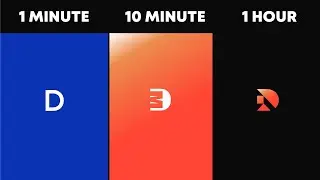 Logo Design Challenge 1 Minute vs 1 Hour