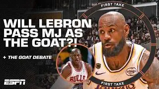 Charles Barkley says LeBron James SURPASSES MJ as the GOAT IF WHAT happens?! | First Take