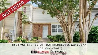 8633 Watershed Court, Gaithersburg, MD 20877 The Reynolds Team (301) 563-9647