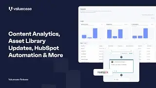 NEW in Valuecase: Content Analytics, Asset Library Upgrade & HubSpot Automation