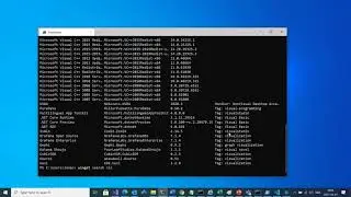 Windows Package Manager - simple way of installing new apps.
