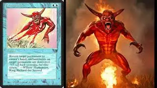 Magic the Gathering Cinematic -The Legends- blue cards part1 #LEG #mtg #Legends