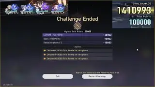 Planar infinity stage 1 in 1 cycle (100k score) using propagation + QQ | Honkai: Star Rail