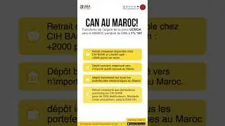 CAN AU MAROC! Transf&eacute;rez de l'argent de la zone UEMOA vers le MAROC pendant la can &agrave; 1% Hors taxes