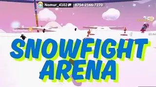 Fall Guys Custom Map | Survival | SNOWFIGHT ARENA | 516