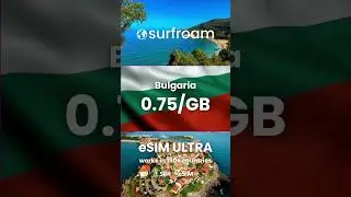 🇧🇬 Surfroam Bulgaria. Ultra Fast. #surfroam #bulgaria #esimultra #globalinternet #stayconnected