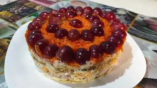 Новый ГОД 2026: Салат с Курицей - ХИТ СТОЛА!