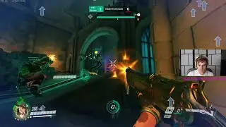 JAKE GRANDMASTER ASHE GAMEPLAY! [ OVERWATCH SEASON 24 ]