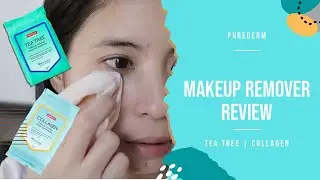 Purederm Makeup Remover Cleansing Wipes Review