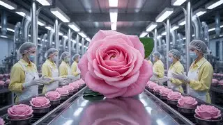 Inside the Rose Extract Face Cream Factory &ndash; Flower petals to jar