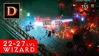 Diablo Immortal alpha test - Wizard 22-27 lvl (Android) POCO x3 PRO