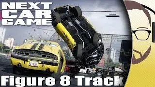 Next Car Game - Game Update - Figure 8 Track, American Sedan