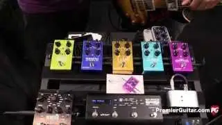 SNAMM '15 - Source Audio Lunar Phaser, Gemini Chorus, & Mercury Flanger Demos