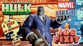 Amazing Marvel Legends Hulk / Joe Fixit Action Figure Unboxing and Review!!