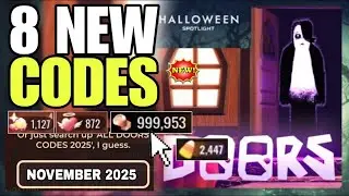 *НОВЫЕ КОДЫ* ​​КОДЫ ROBLOX DOORS В НОЯБРЕ 2025 | ВСЕ РАБОЧИЕ КОДЫ В DOORS | КОДЫ ROBLOX НА DOORS