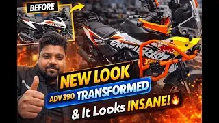 I Upgraded My KTM ADV 390 & It Looks INSANE! 🔥