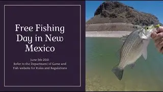 Free Fishing Day in NM, 2021