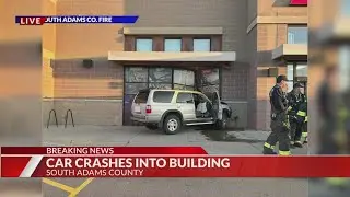 Driver crashes into hardware store in Adams County