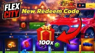 Free box's New redeem code in flexcity💞