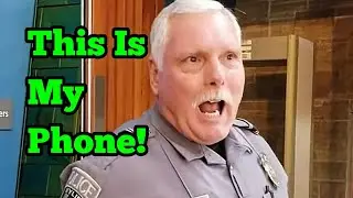 James Freeman Gets Video That Cop Recorded With His Personal Cell Phone!  Wylie City Hall