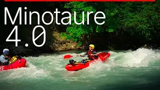 The Ultimate Self-Bailing Packraft for River Adventures (JAWS Minotaure 4.0)
