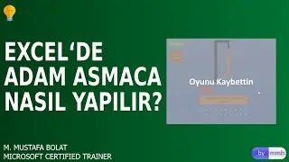 Excel'de Adam Asmaca Oyunu Nasıl Yapılır?