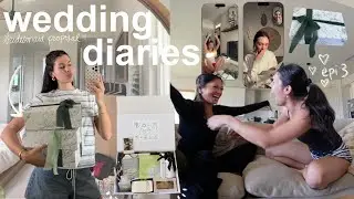 Wedding Diaries 🕊️ making my bridesmaid boxes + proposing to my bridal party!!