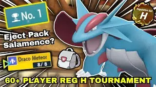 Finally Rank 1? Reg H Pokemon VGC Tournament! Salamence Competitive Doubles Wifi Battle