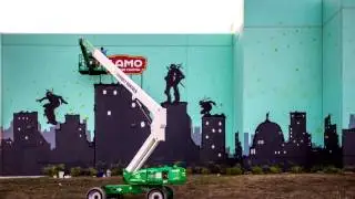 Premiere Project TMNT Wall Mural