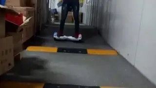 M011 White Hoverboard Segway with Bluetooth Speaker/LED light/Remote Control