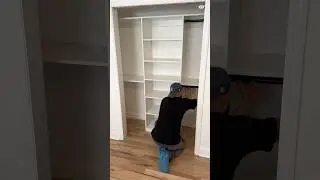 Установка небольшого шкафа #сделайсам #шкаф