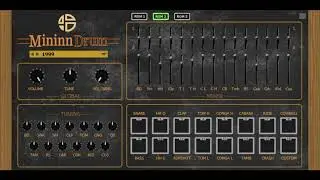 Audioblast releases MininnDrum for MacOS, Windows & Linux, VST, AU & AAX