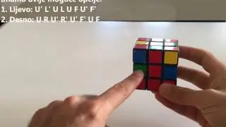 Rubikova kocka, Pocetnicka metoda, Korak po korak tutorial