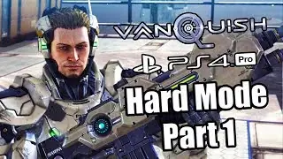 VANQUISH REMASTER Gameplay Walkthrough Part 1 (Hard) - All Collectibles | No Commentary (PS4 PRO)