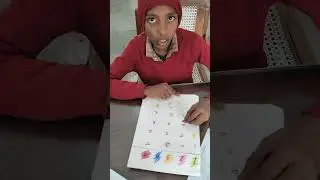 number concept and colour concept #song #arrahman