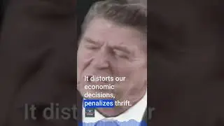 Ronald Reagan Explains Inflation