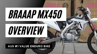 Braaap MX450 - 450cc Motard / Enduro bike - Full Overview
