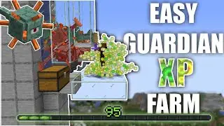 Simple and Easy GUARDIAN XP Farm - Easy Minecraft Tutorial 1.16+