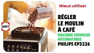 Comment r&eacute;gler le broyeur et l'intensit&eacute; du caf&eacute; de votre machine expresso Philips