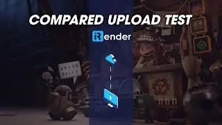 Compared Upload Test: iRender farm vs 4 Random render farms | iRender Cloud Rendering