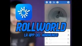 Como hacer dise&ntilde;os con RollWorld la app de mini mundo / Galindo ph