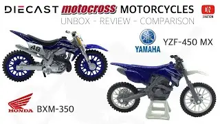 Unboxing Honda BXM-350 Diecast Motocross Motorcycle by Hong Tai - Dnation