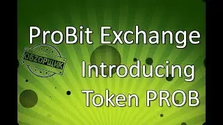 Introducing ProBit Token (English subtitles)