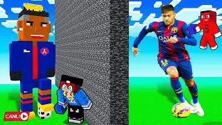 [ CANLI YAYIN ] HASANI YAPI KAPIŞMASINDA NEYMAR ile TROLLEDİM !! - Minecraft