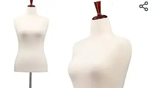 Amazon Dress Form Adjustable Mannequin  Bonnlo Size 10-12 For Sewing