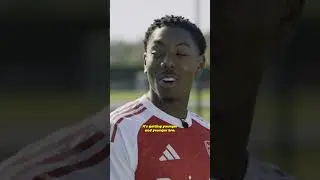 Lewis-Skelly on Max Dowman ✨ #arsenal