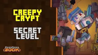CREEPY CRYPT - Minecraft Dungeons SECRET LEVEL Gameplay