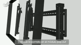 Soporte Videowall extra&iacute;ble - Gu&iacute;a de Instalaci&oacute;n